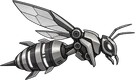 Drone Vespa Estática