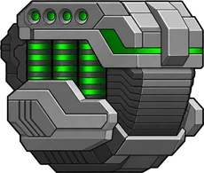 Torso Guardião Verde Clássico