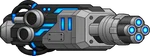 White hole blaster Voltaico