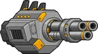 Flying Machine Gun Cinético